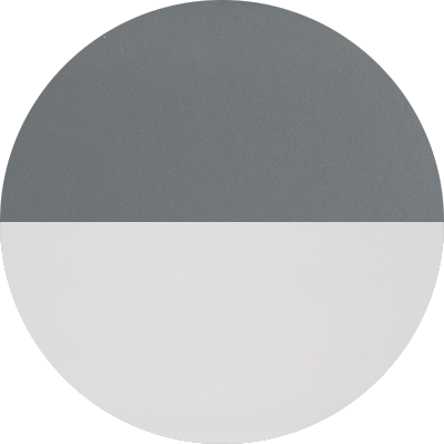 White / Gray Polished