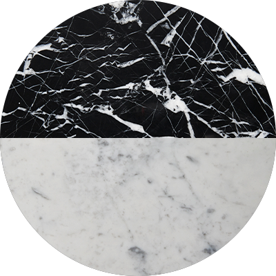 Carrara / Nero Marquina Polished