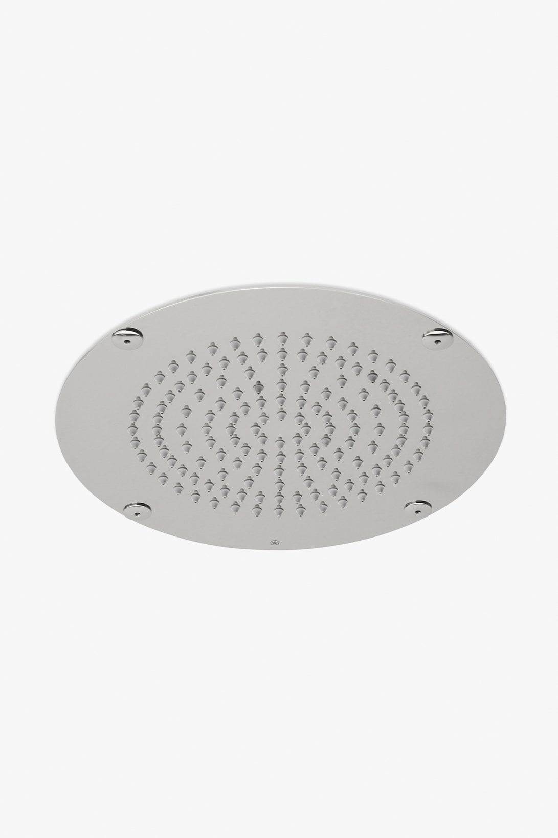 Universal Recessed 10" Round Rain Showerhead with Circular Spray Pattern