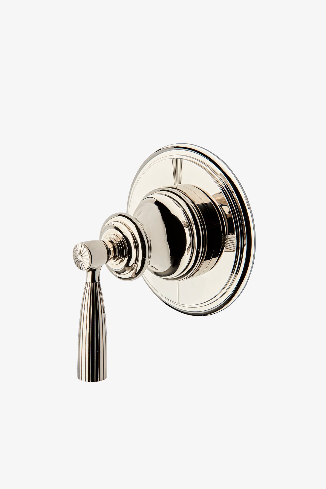 Foro Three Way Diverter Valve Trim for Thermostatic with Metal Lever Handle