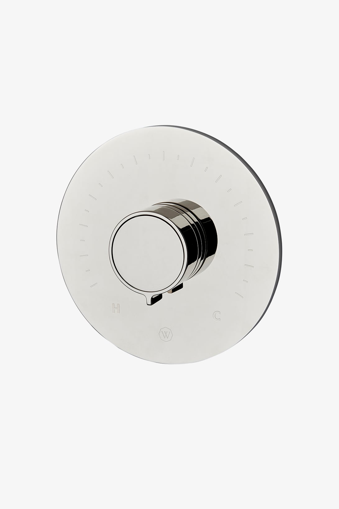 Bond Solo Series Round Thermostatic Control Valve Trim with Knob Handle
