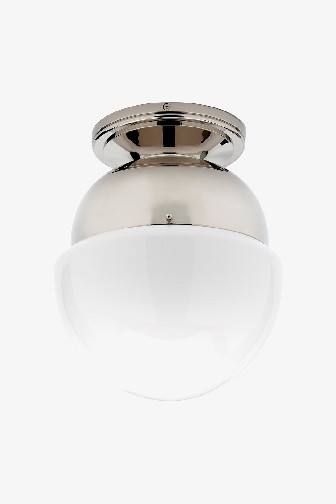 Foro Ceiling Flush Mount Large with Glass Shade