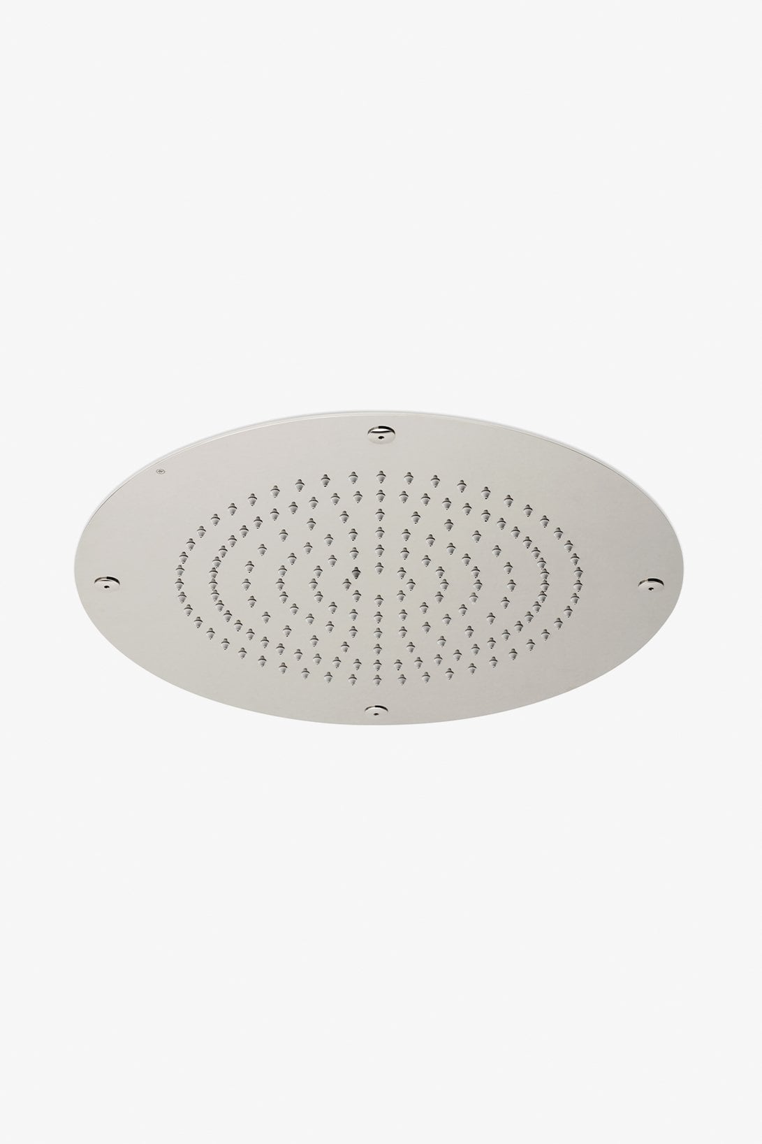 Universal Recessed 15" Round Rain Showerhead with Circular Spray Pattern
