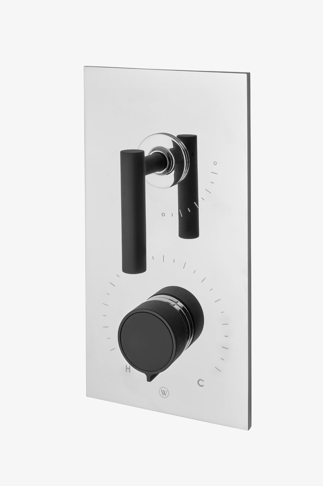 Bond Rally Series Integrated Thermostatic and Volume Control Trim with Knob and Lever Handles