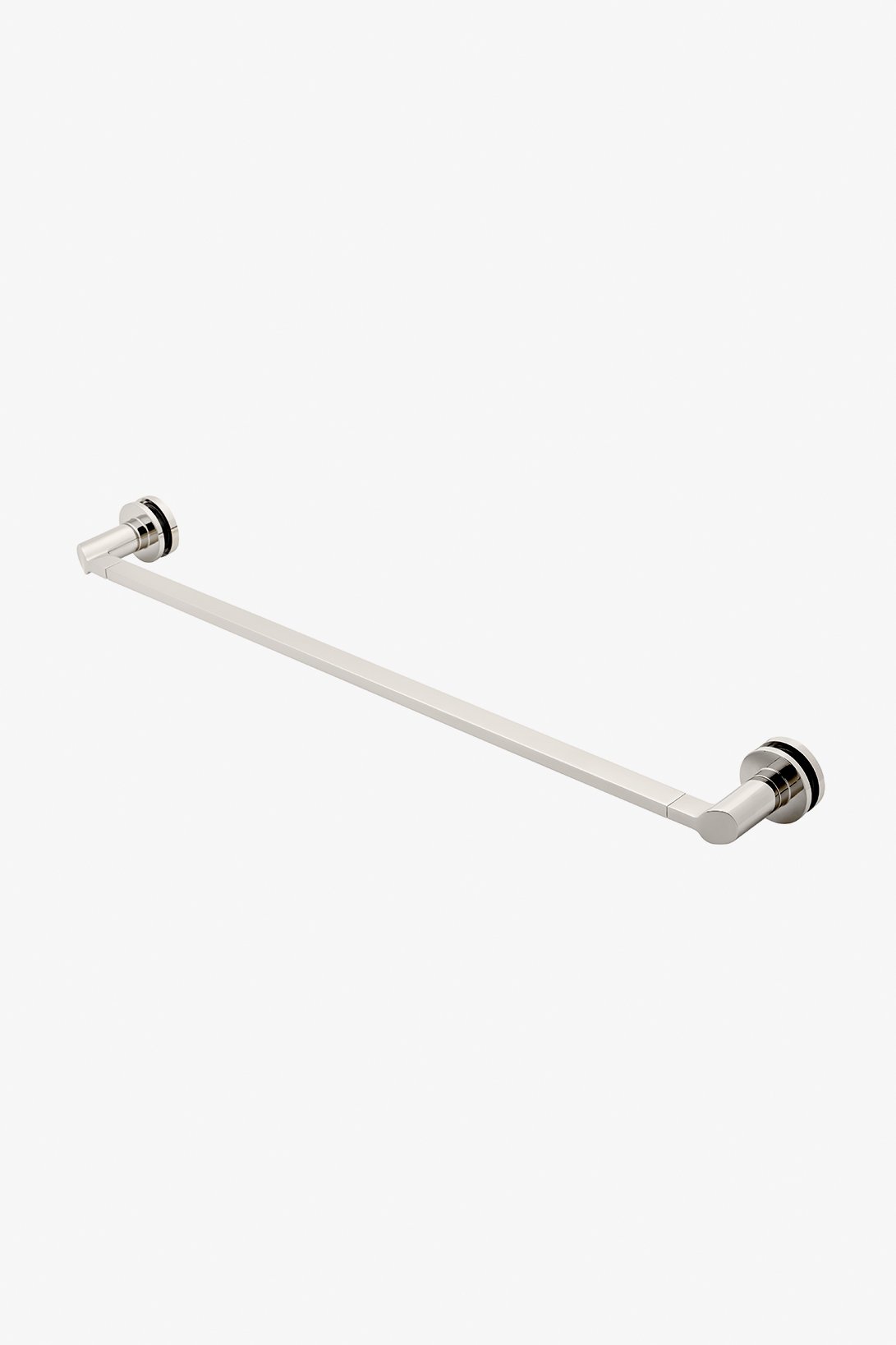 Finot Slope 24" Single Sided Glass Mounted Towel Bar