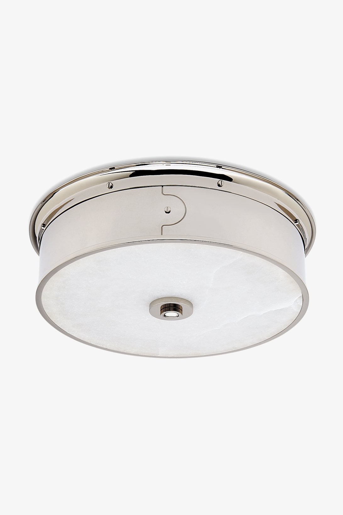 Henry Chronos Ceiling Flush Mount with Alabaster Diffuser