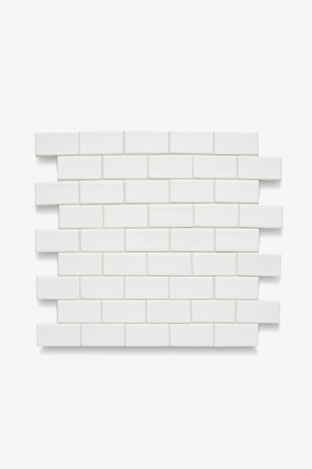 Claypaper Handmade 1 1/4" x 2 3/8" Staggered Mosaic