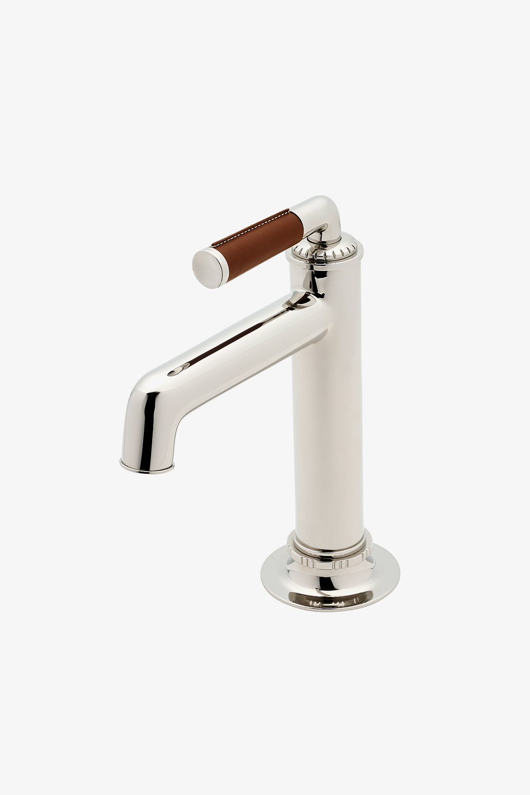 Henry Chronos One Hole Bar Faucet with Leather Lever Handle