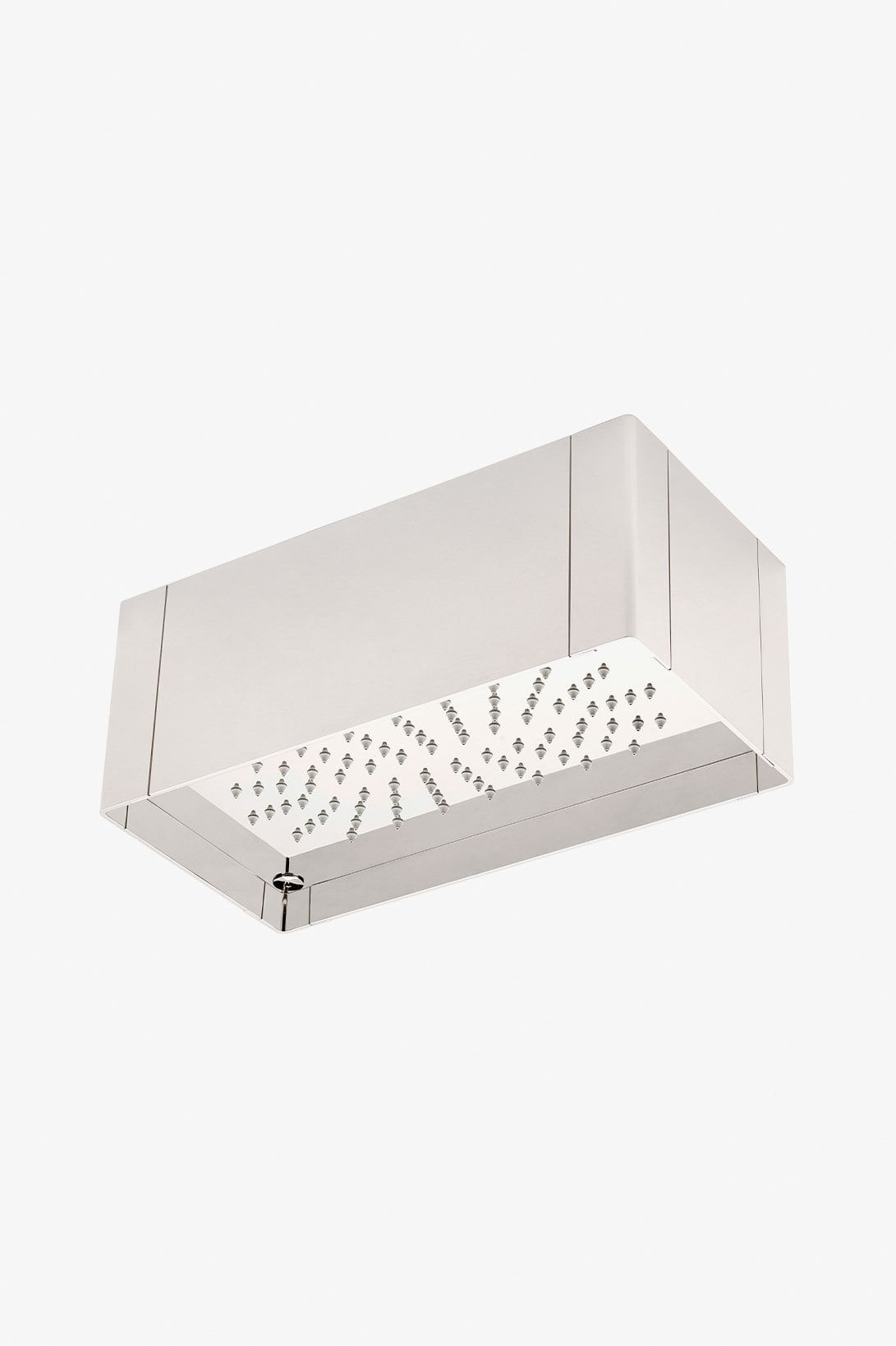 Universal Flush Mount Cube 6" x 12" Showerhead