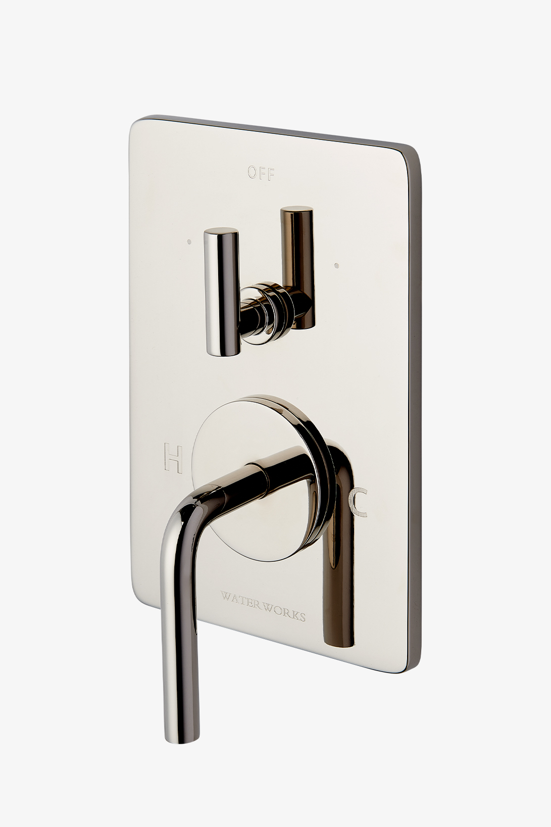 Flyte Integrated Thermostatic and Diverter Trim with Lever Handle