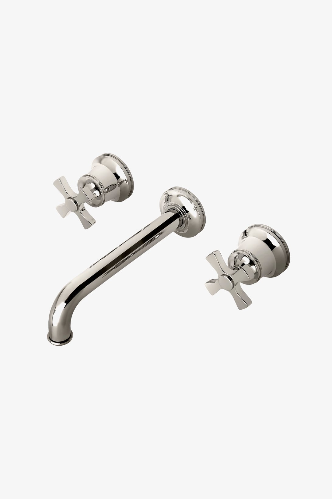 Transit Wall Mounted Lavatory Faucet with Cross Handles