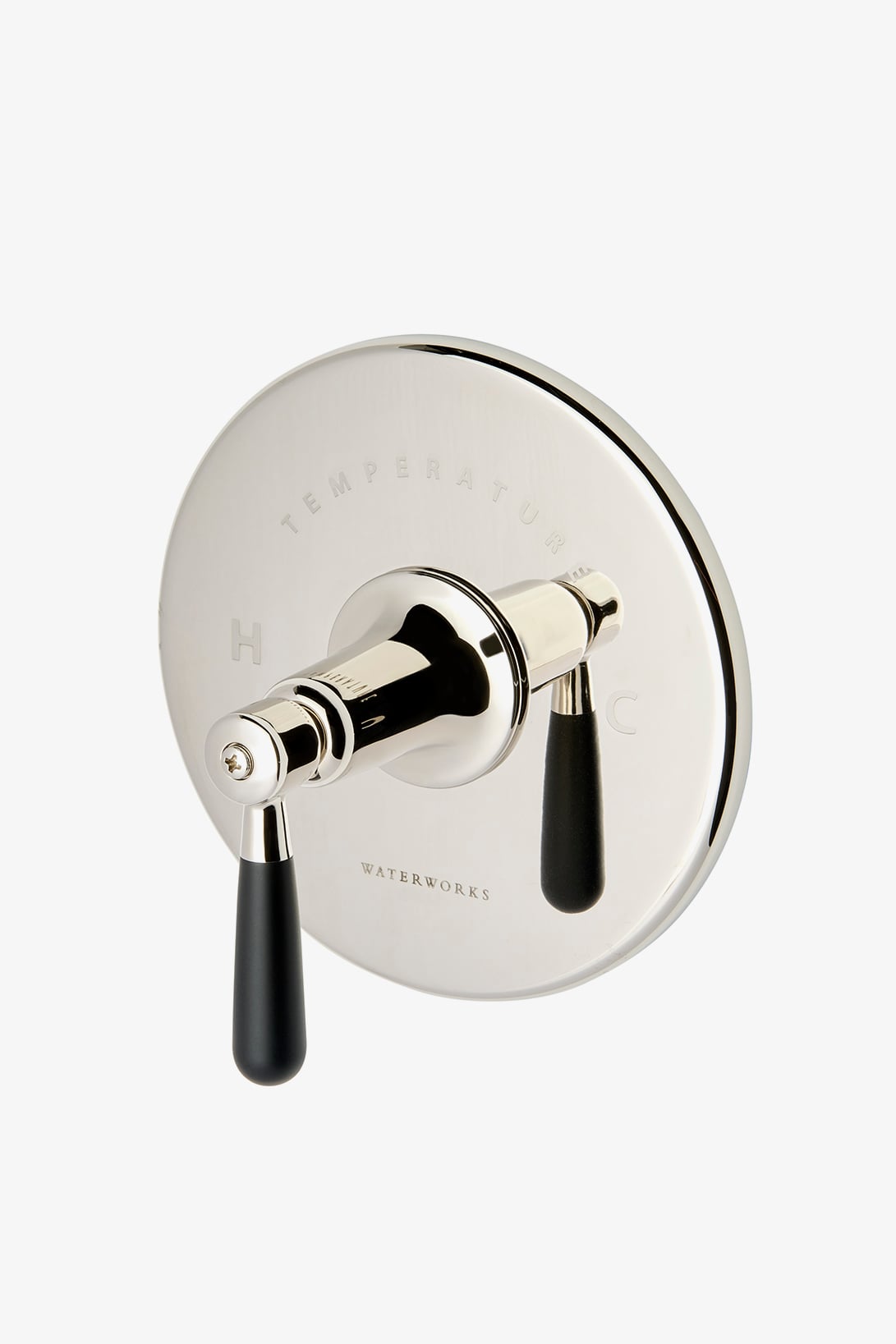 Riverun Single Thermostatic Control Valve Trim with Two-Tone Lever Handle