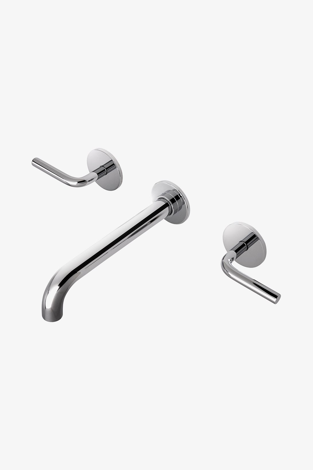 Flyte Wall Mounted Lavatory Faucet with Lever Handles