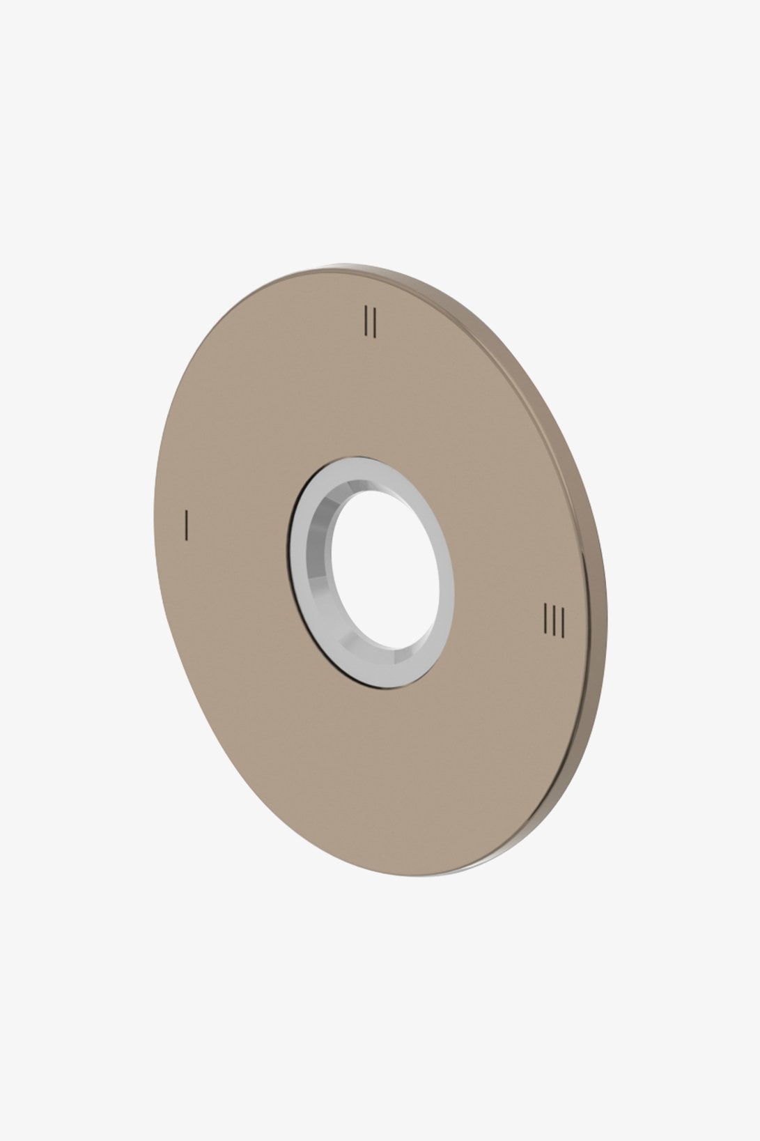 Universal Three Way Diverter Valve Trim for Pressure Balance with Roman Numerals