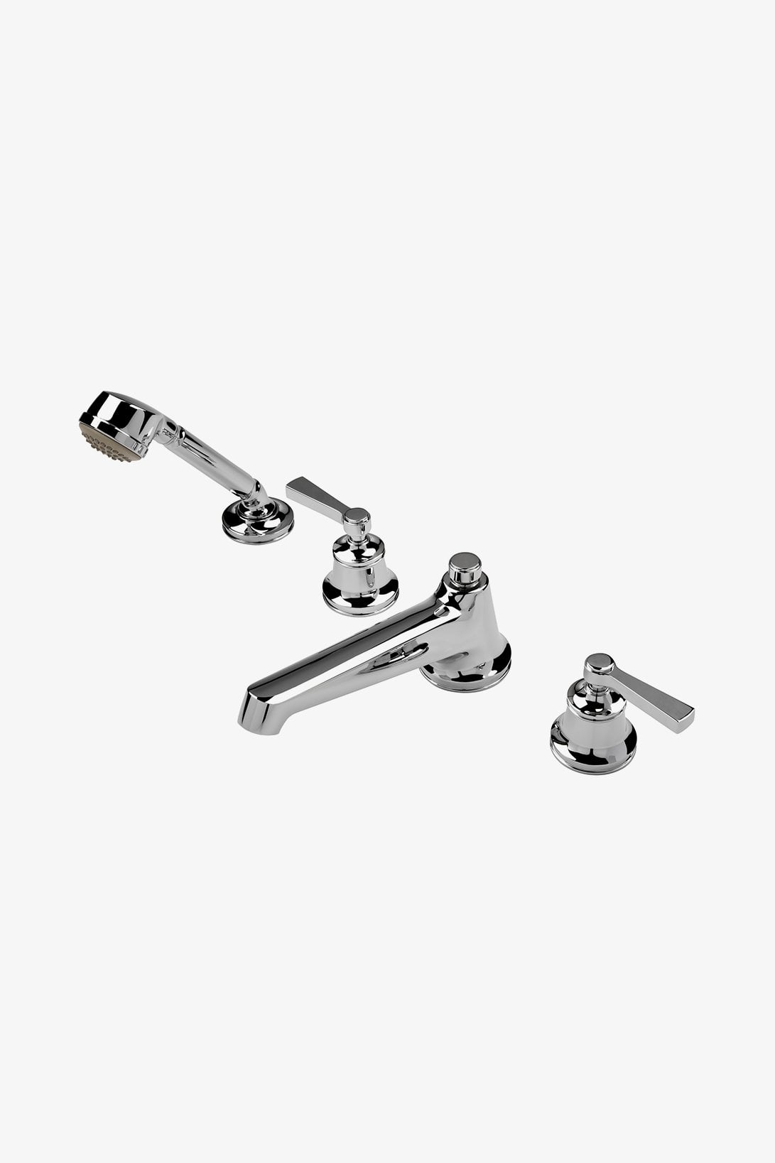 Transit Concealed Tub Filler with Handshower and Lever Handles