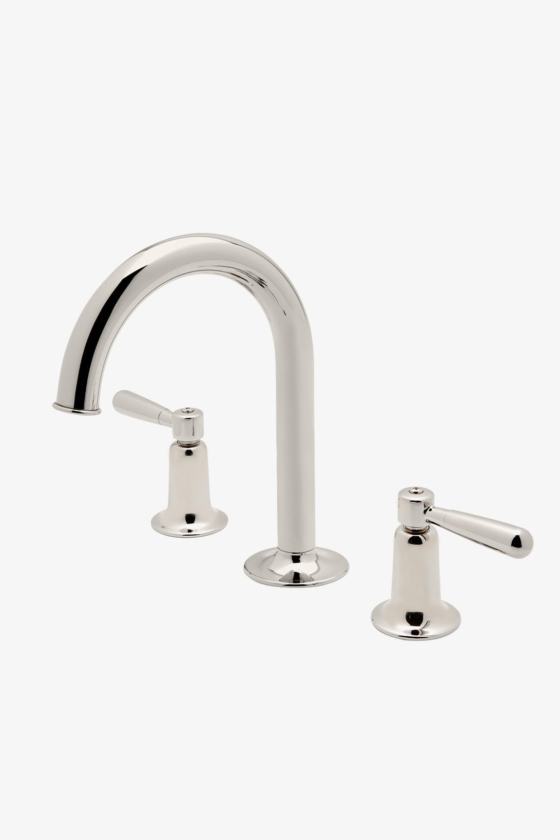 Riverun Gooseneck Lavatory Faucet with Lever Handles