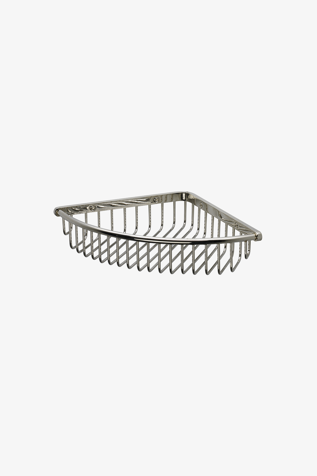 Essentials 8" Wall Mounted Corner Shower Basket