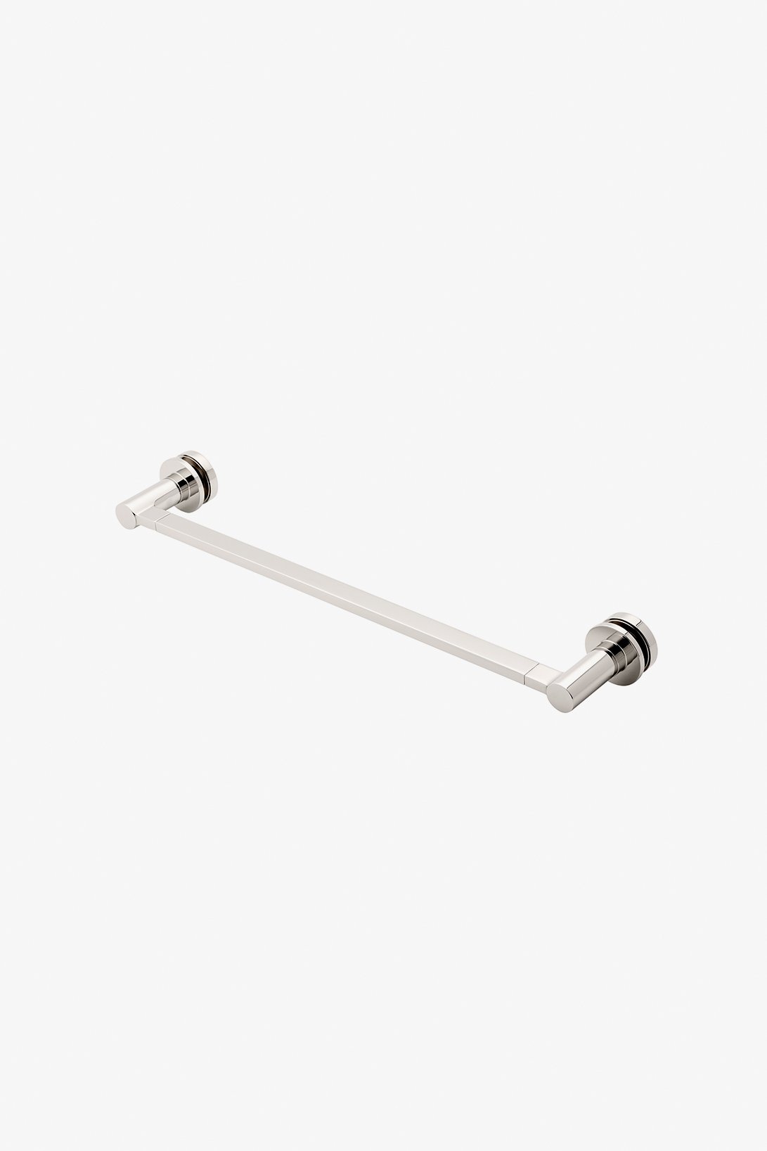 Finot 18" Single Sided Glass Mounted Towel Bar