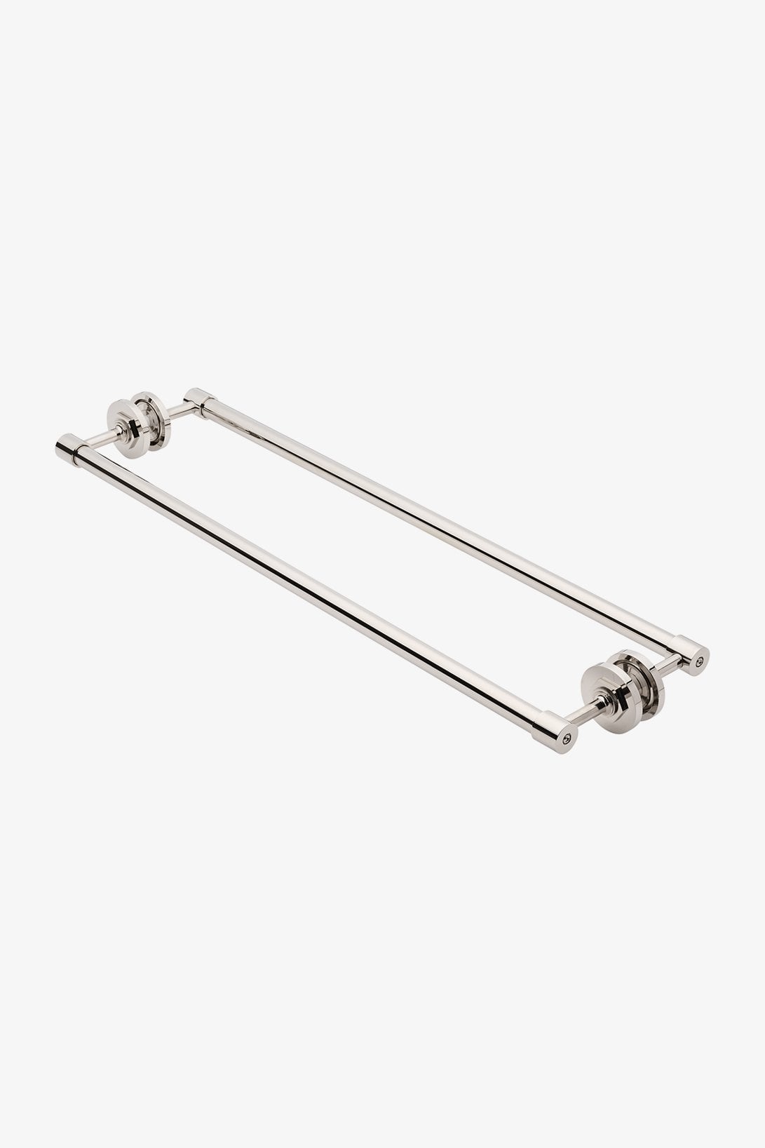 Henry 24" Double Sided Glass Mounted Towel Bars