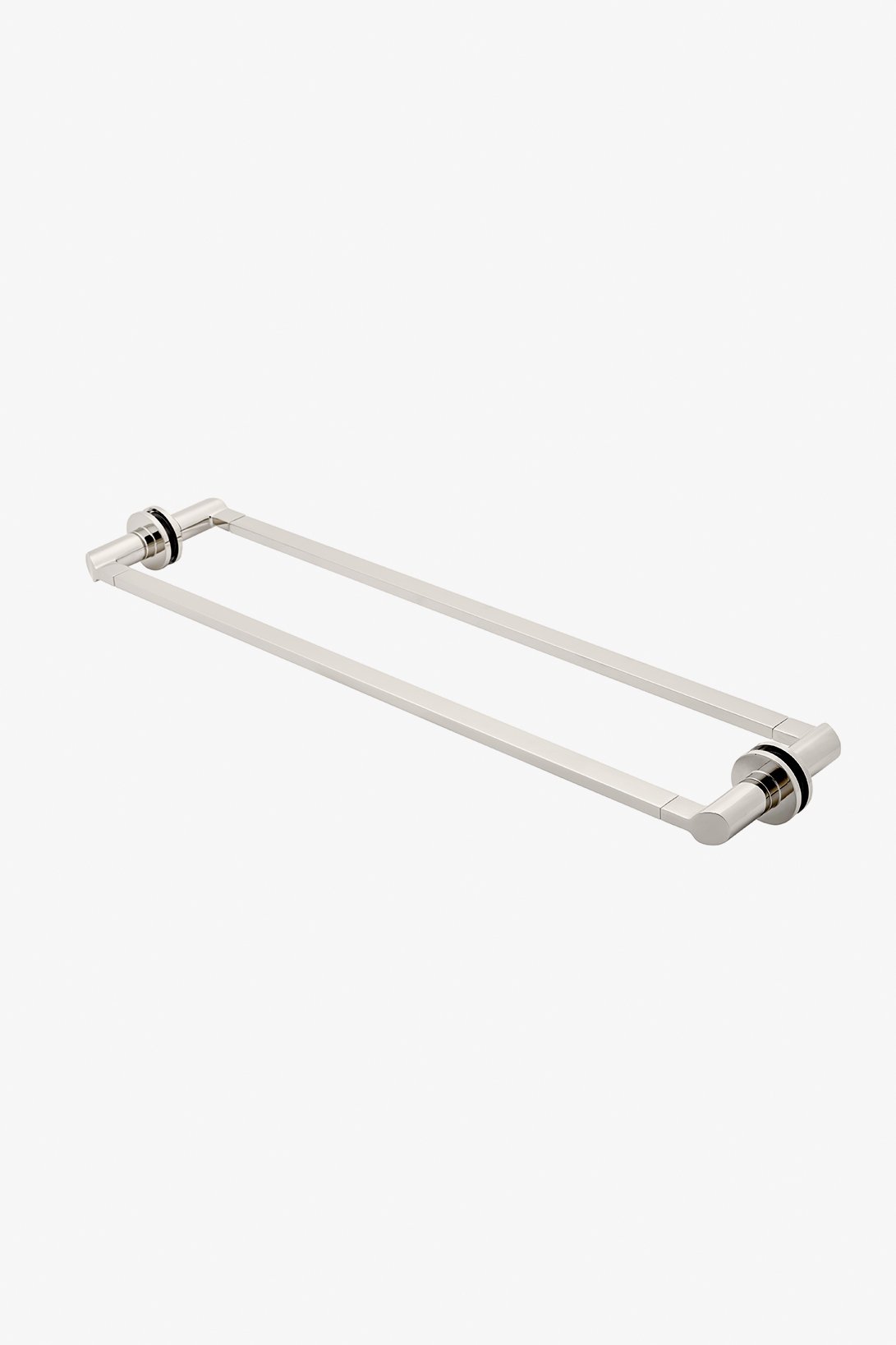 Finot Slope 24" Double Sided Glass Mounted Towel Bars