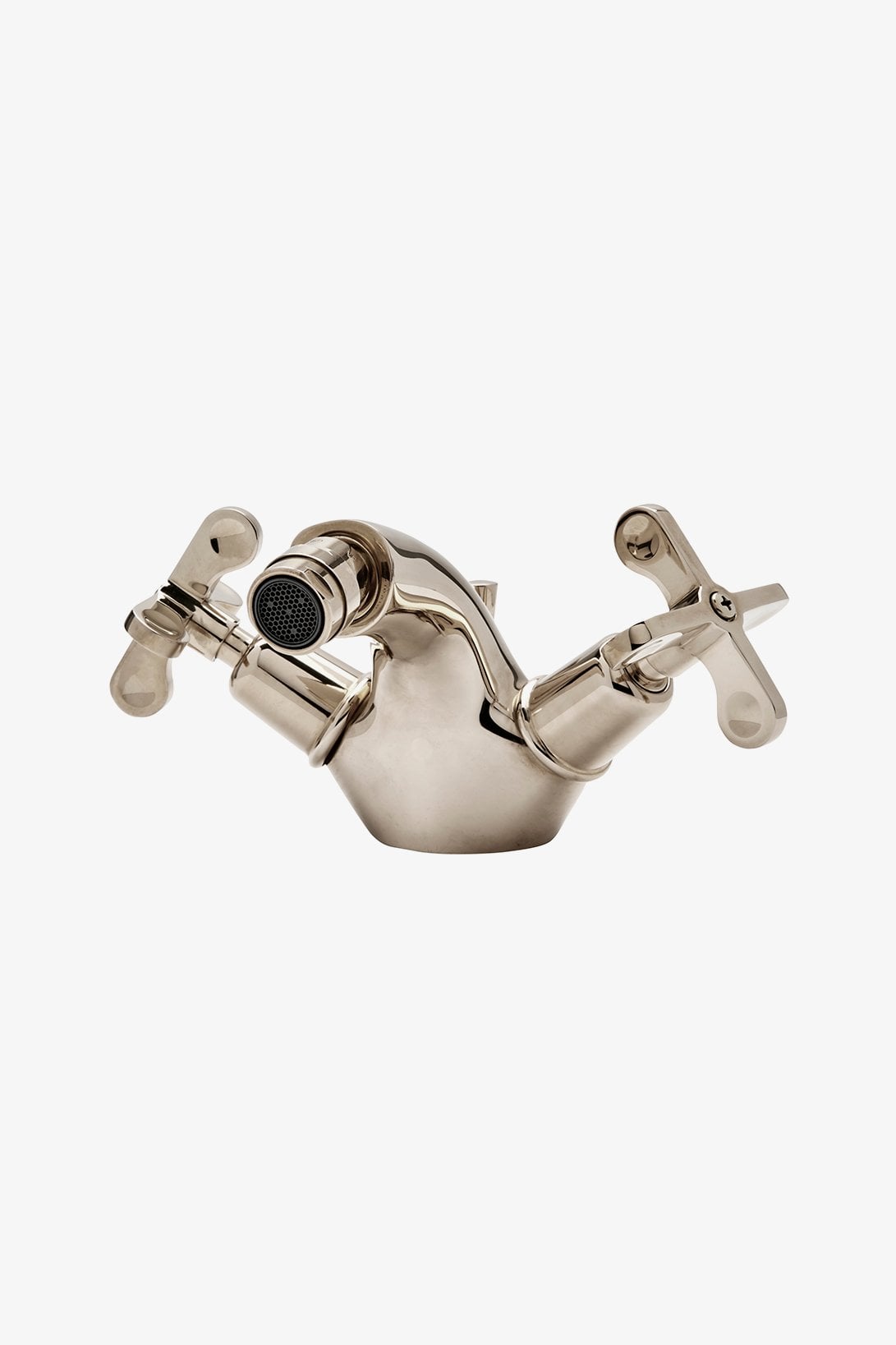 Henry One Hole Bidet Fitting with Cross Handles
