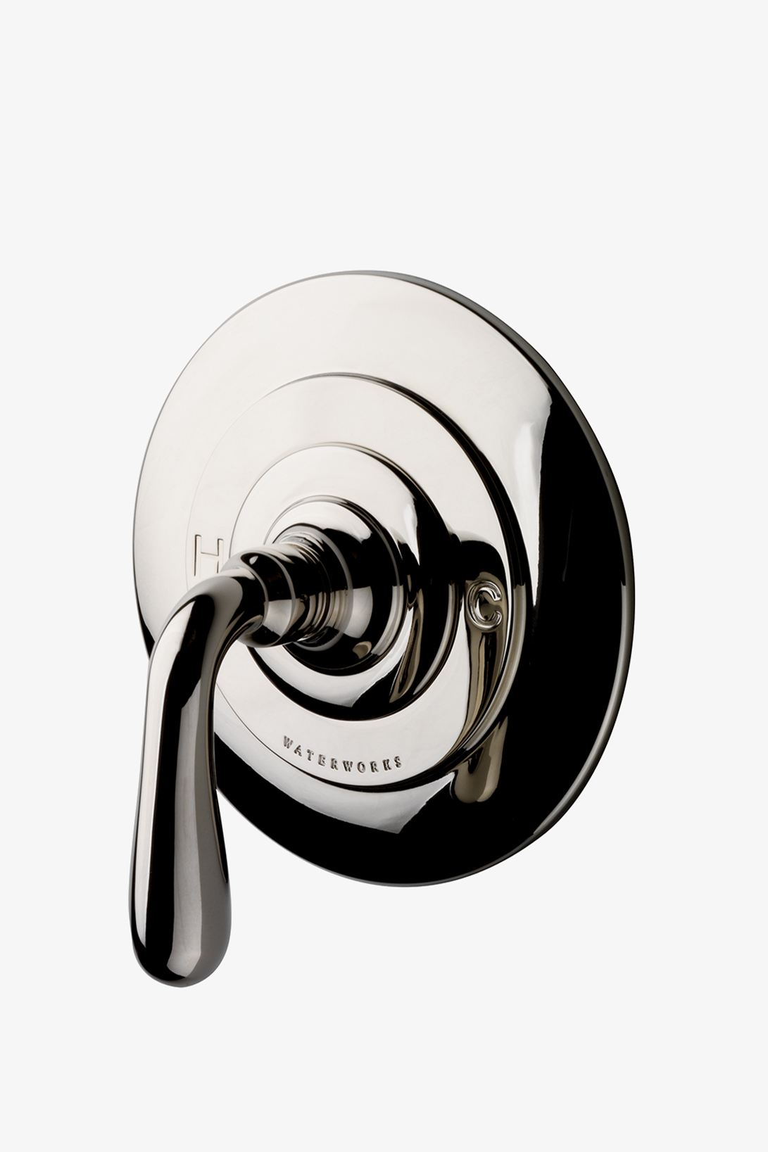 Opus Thermostatic Control Valve Trim with Metal Lever Handle