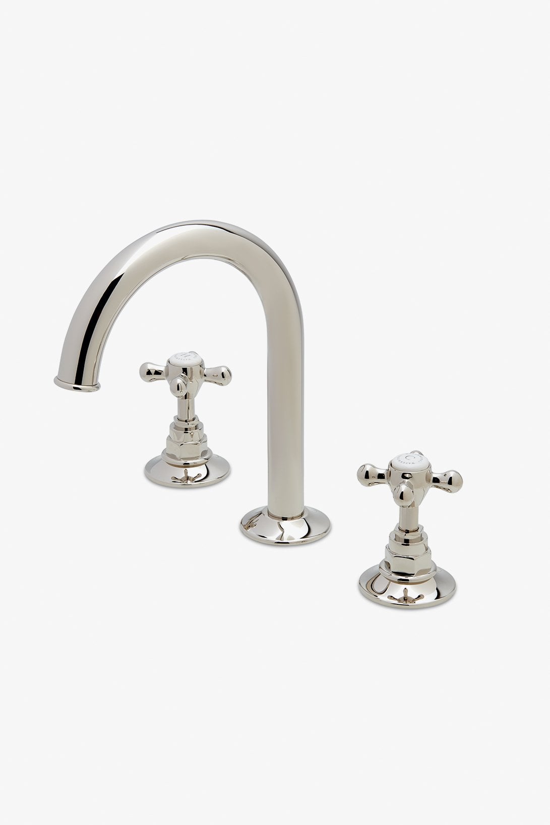 Highgate Gooseneck Lavatory Faucet with Cross Handles