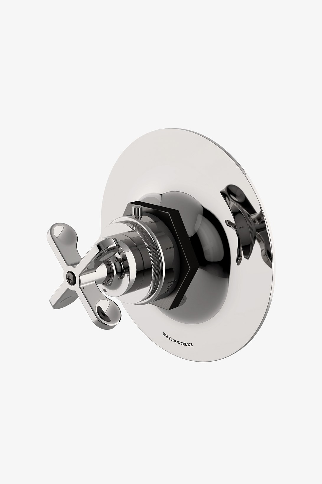 Henry Thermostatic Control Valve Trim with Two Tone Cross Handle