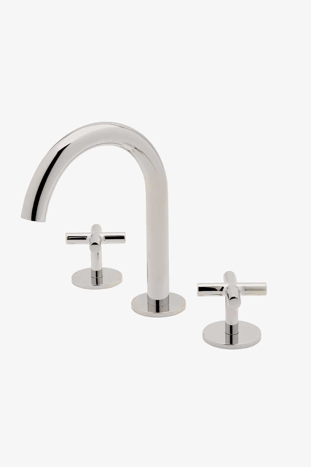 Flyte Gooseneck Lavatory Faucet with Cross Handles