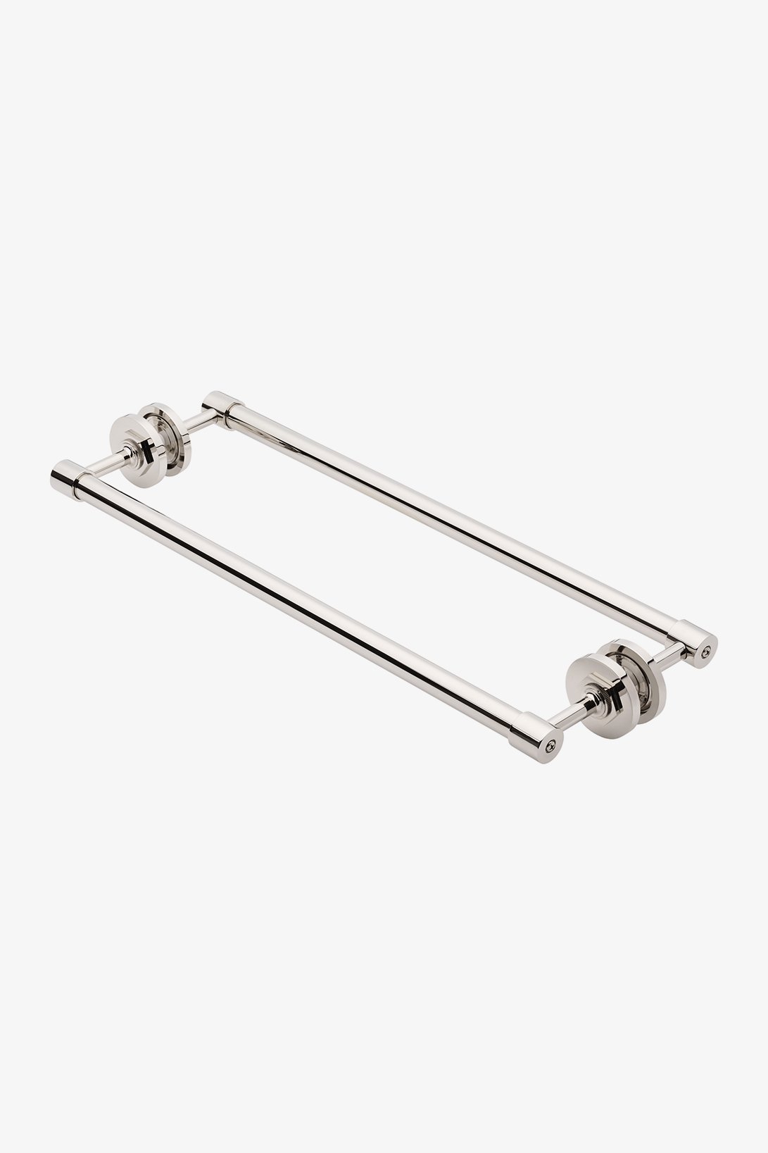 Henry 18" Double Sided Glass Mounted Towel Bars