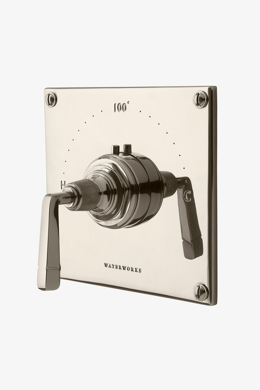 R.W. Atlas Thermostatic Control Valve Trim with Metal Lever Handle