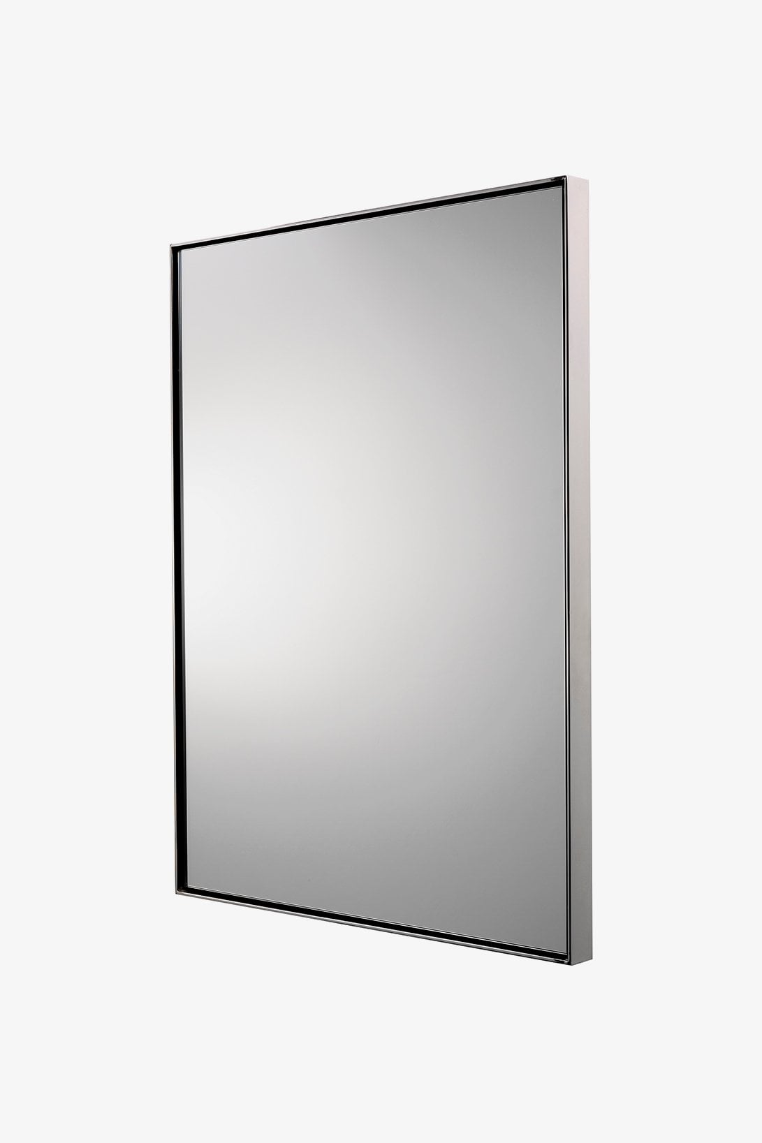 Opus Metal Rectangular Wall Mounted Stationary Mirror 25" x 32 1/2" x 1 1/2"
