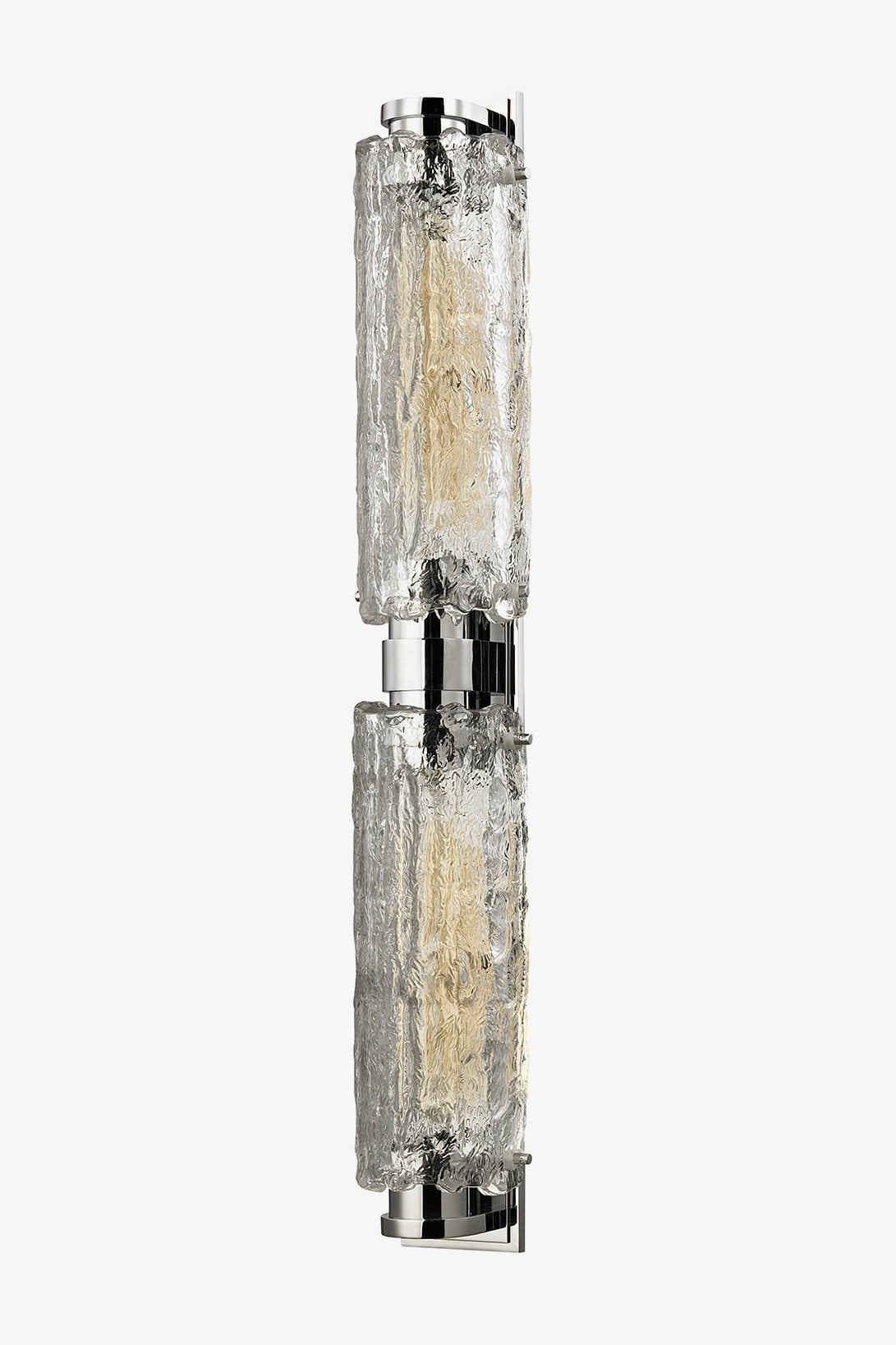 Marlon Wall Mounted Double Sconce with Glass Shade