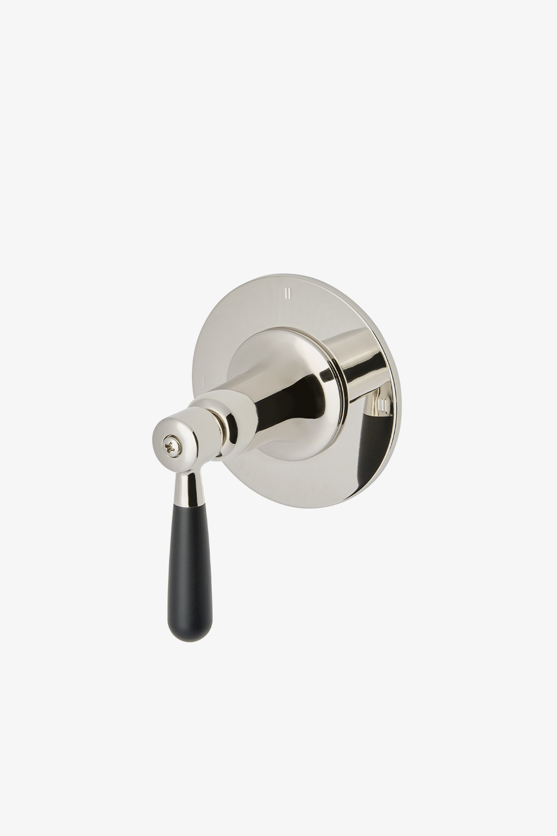 Riverun Three Way Diverter Valve Trim for Pressure Balance with Roman Numerals and Two-Tone Lever Handle