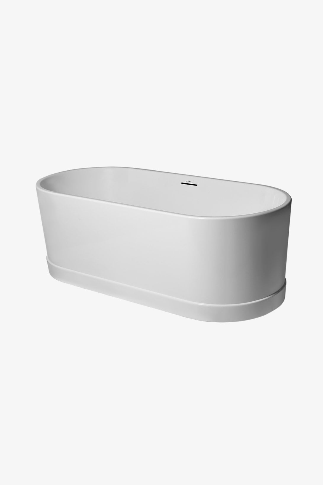 Arcos 70" x 32" x 24" freistehende Badewanne