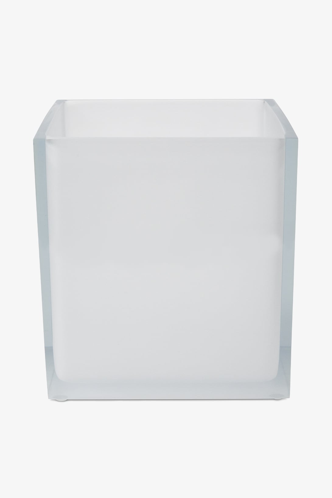 Floe Small Square Waste Can in Arctic