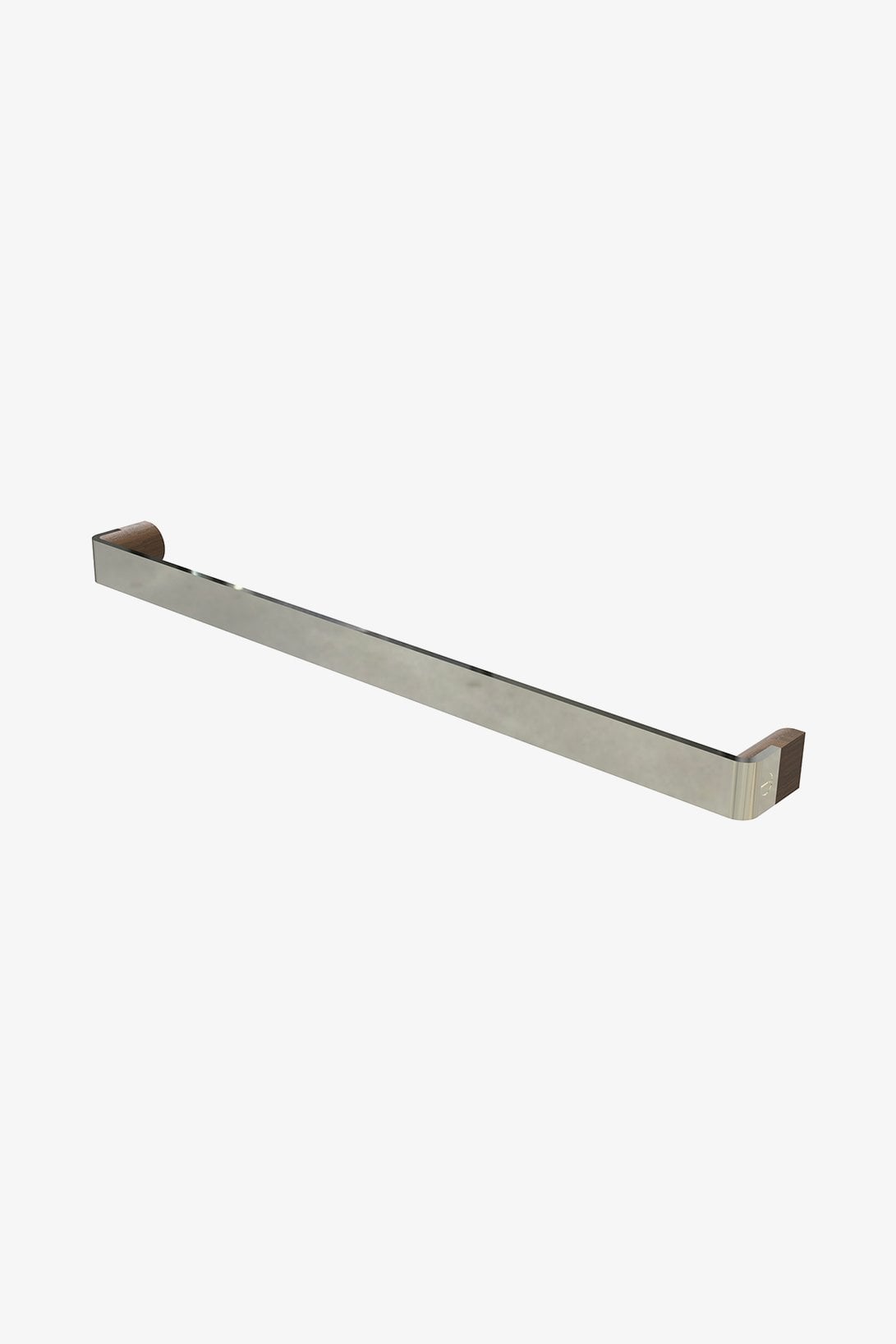 Muir 12" Metal and Walnut Pull