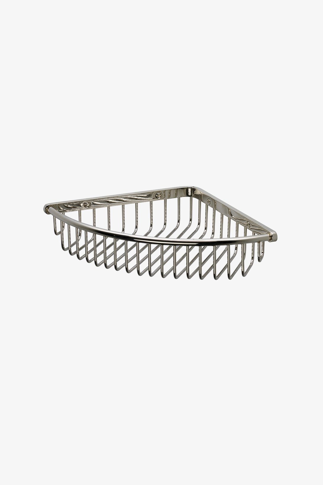 Essentials 10" Wall Mounted Corner Shower Basket