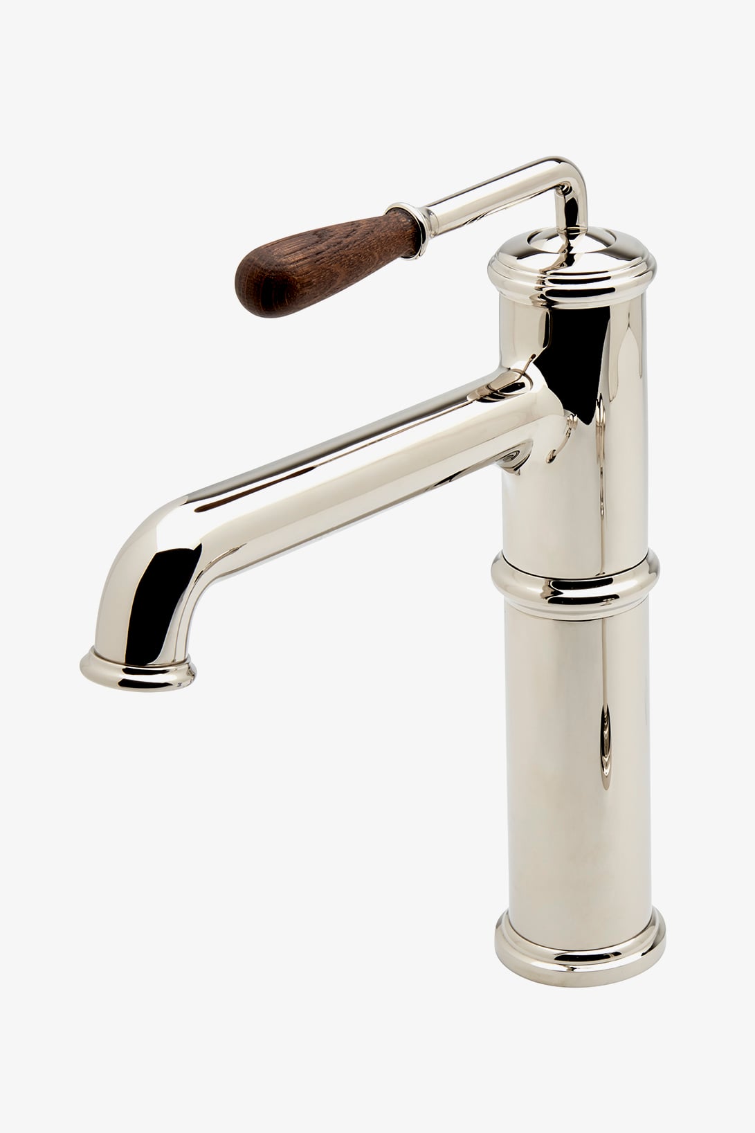 Canteen One Hole High Profile Bar Faucet With Oak Lever Handle