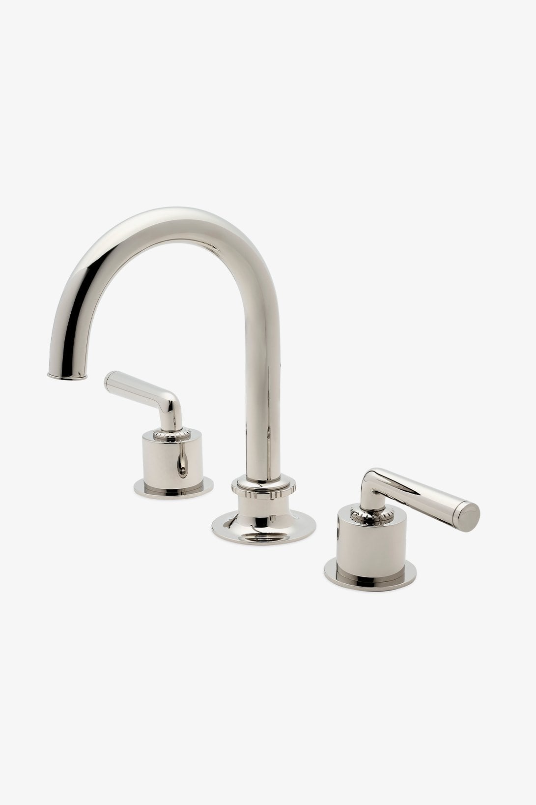 Henry Chronos Schwanenhals-Waschtischarmatur mit Hebelgriffen