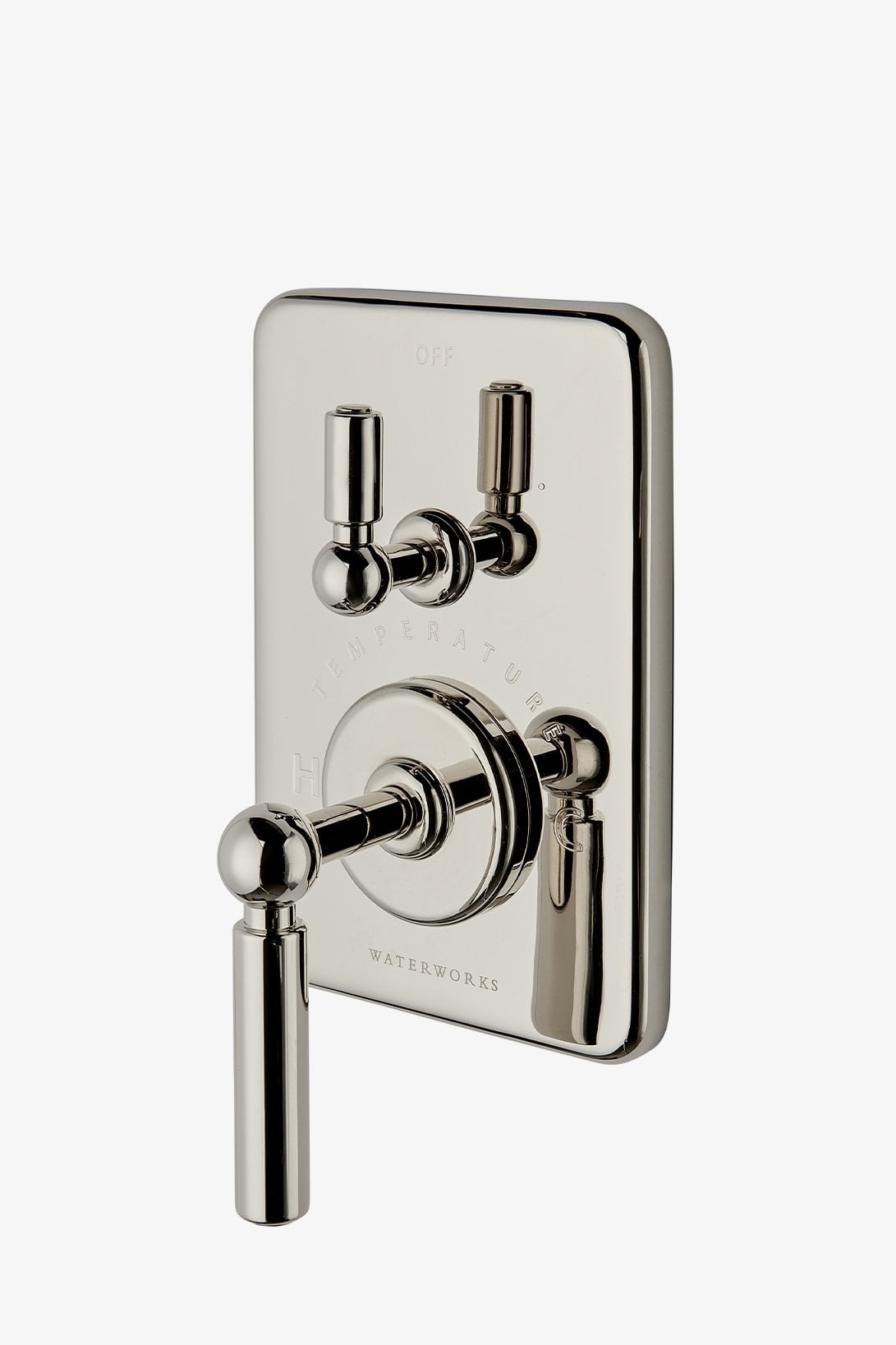 Ludlow Integrated Thermostatic and Diverter Trim with Lever Handle