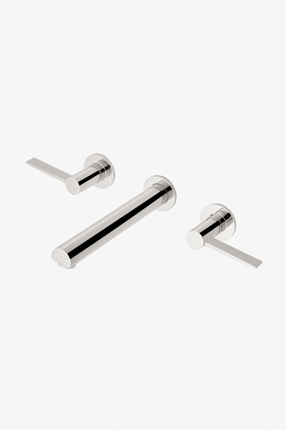 Finot Wall Mounted Lavatory Faucet with Lever Handles