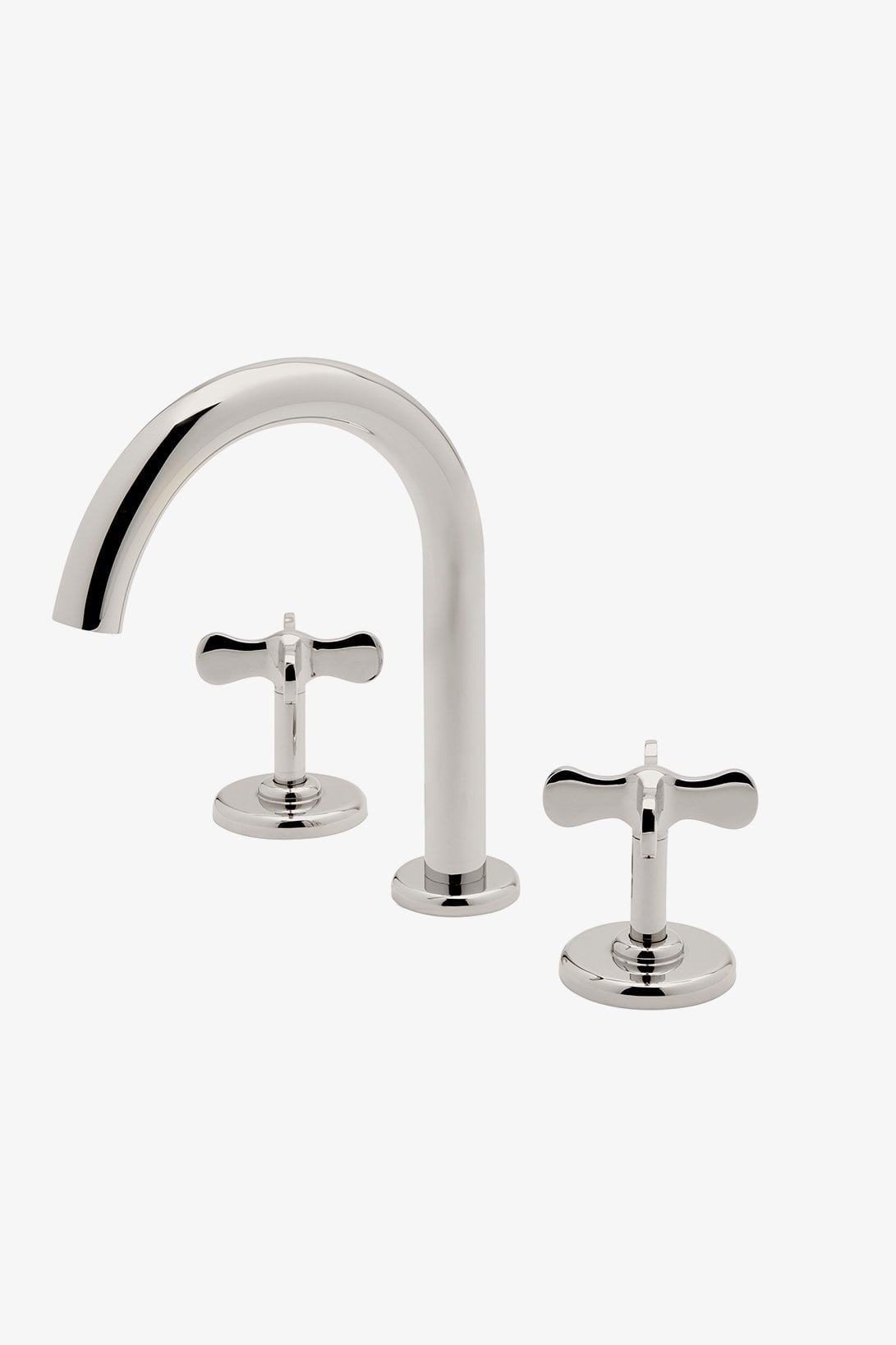 Ludlow Volta Gooseneck Lavatory Faucet with Cross Handles