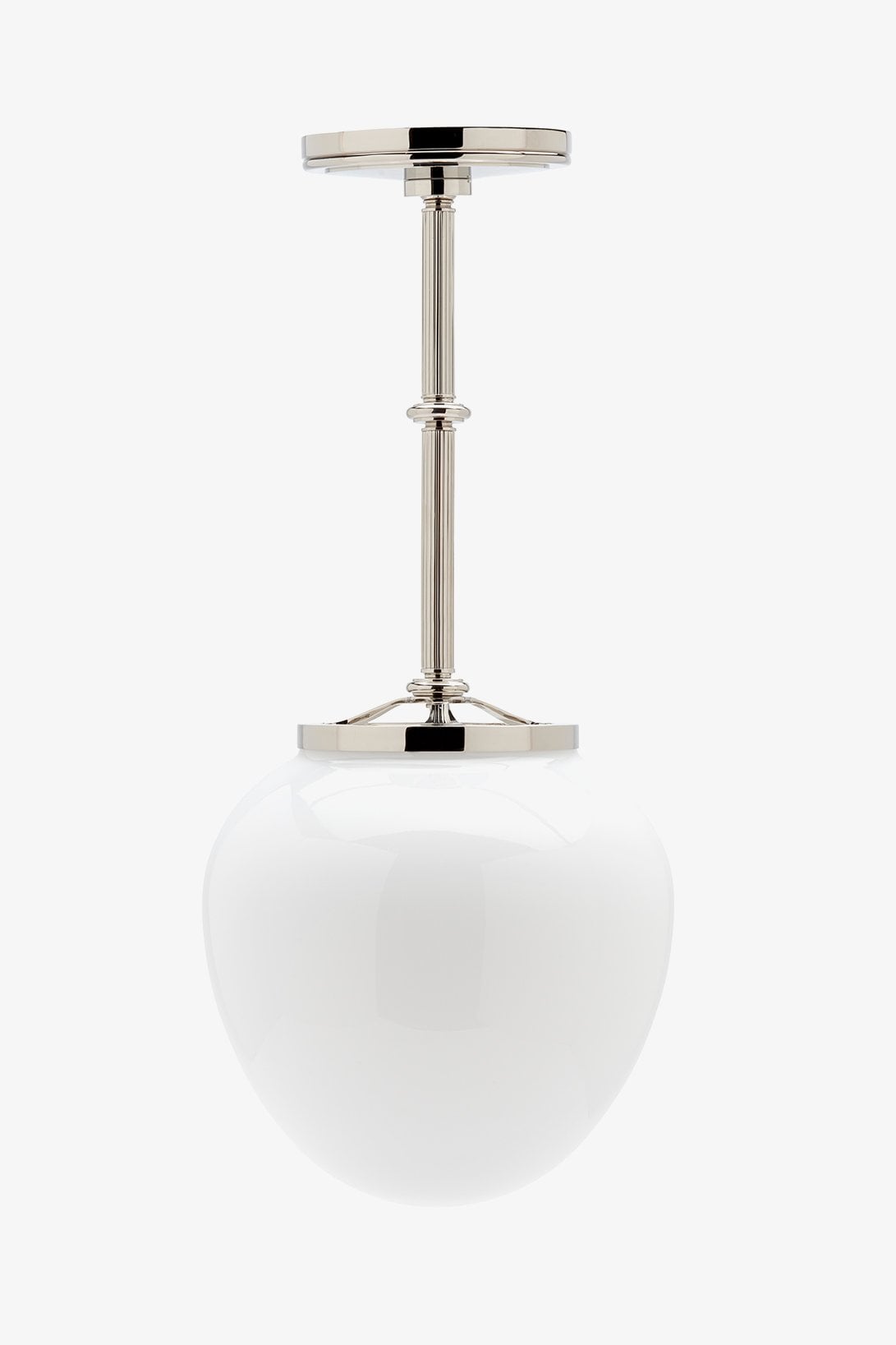 Foro Ceiling Mounted Pendant with Glass Shade