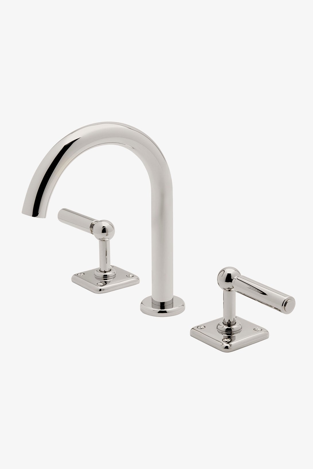 Ludlow Gooseneck Lavatory Faucet with Lever Handles