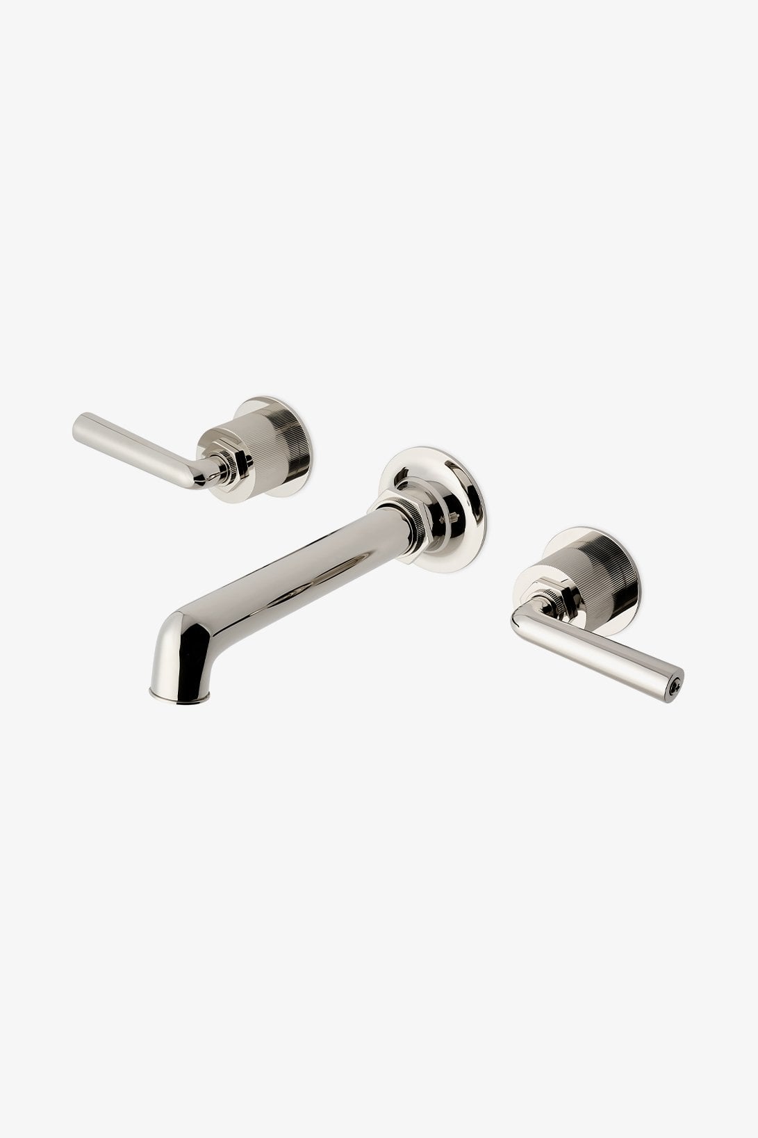 Henry Wandwaschtischarmatur mit Hebelgriffen in Münzform