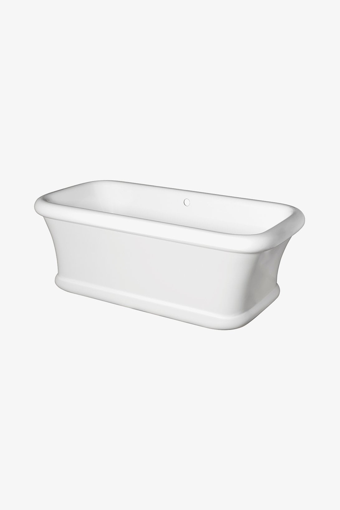 Nilo 70" x 34" x 24" freistehende Badewanne
