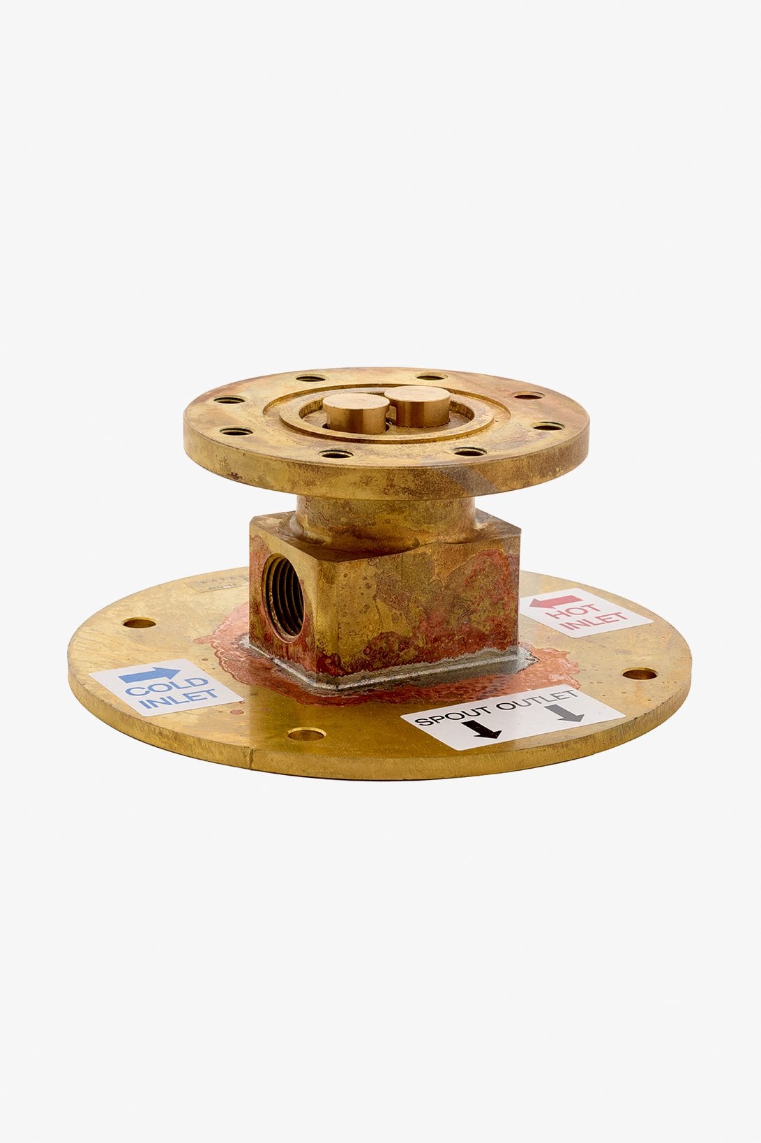 Universal Floor Inlet Rough for Single Hole Floor Mounted Exposed Tub Filler