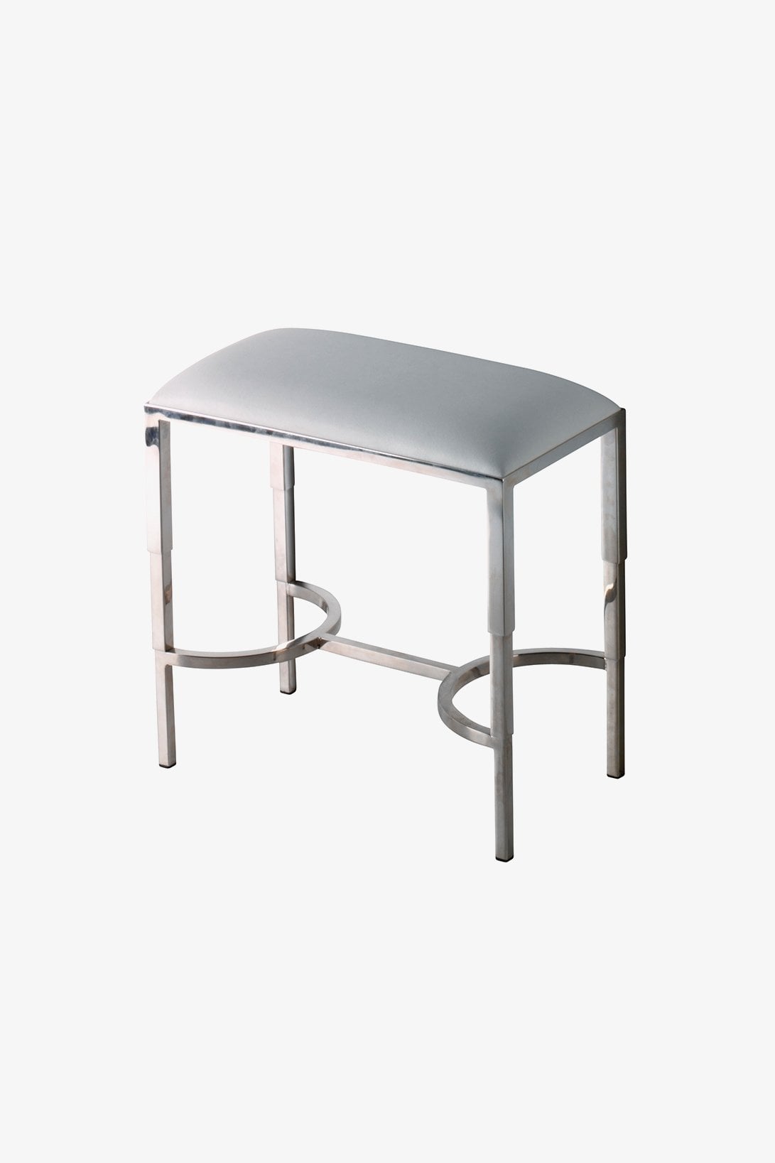 Easton Metal / Vinyl Rectangular Stool 18" x 10" x 16 1/2"