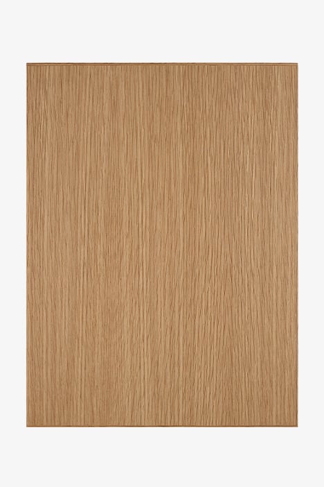 Modern and minimalist with notable mid-century elements.